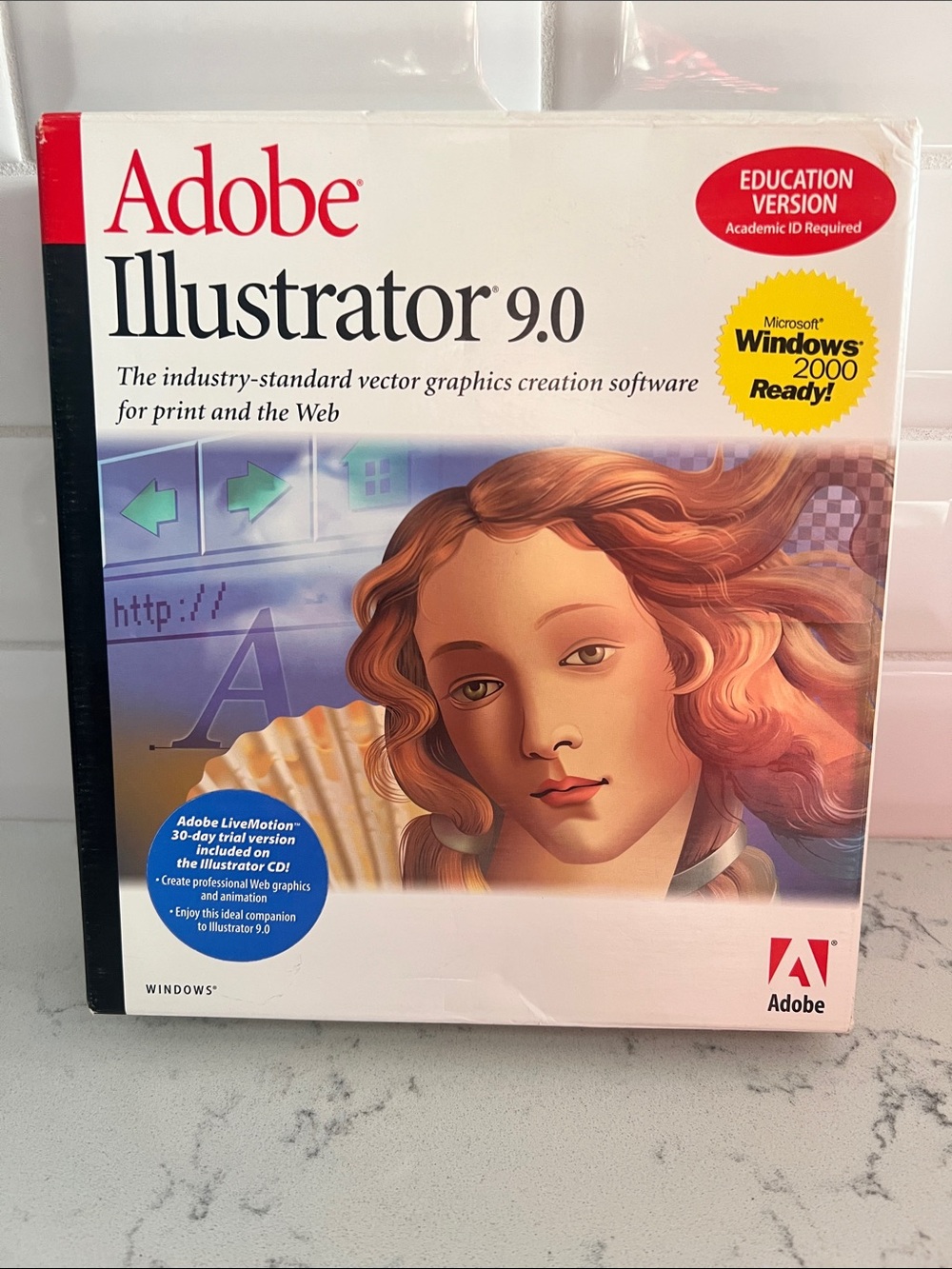 Adobe Illustrator 9.0 Windows 2000 Education Version
